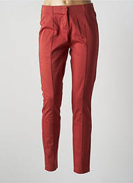 Pantalon slim taille élastique taille normale orange MASAI femme