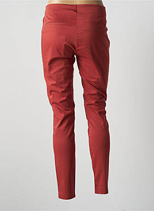 Pantalon slim taille élastique taille normale orange MASAI femme