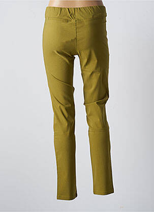Pantalon slim taille élastique taille normale vert MASAI femme