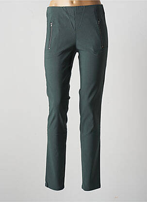 Pantalon slim taille élastique taille normale vert MASAI femme