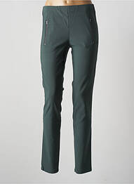 Pantalon slim taille élastique taille normale vert MASAI femme