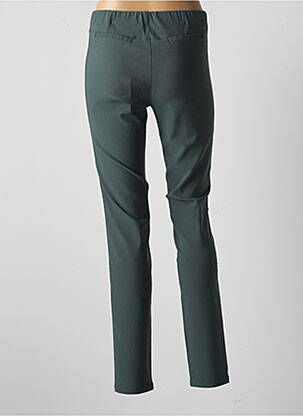 Pantalon slim taille élastique taille normale vert MASAI femme