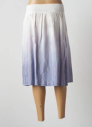 Jupe mi-longue coupe évasée violet MASAI femme