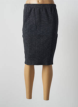 Jupe mi-longue stretch gris MASAI femme