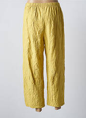 Pantalon 7/8 jaune GERSHON BRAM pour femme seconde vue