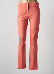 Pantalon droit orange TONI pour femme seconde vue