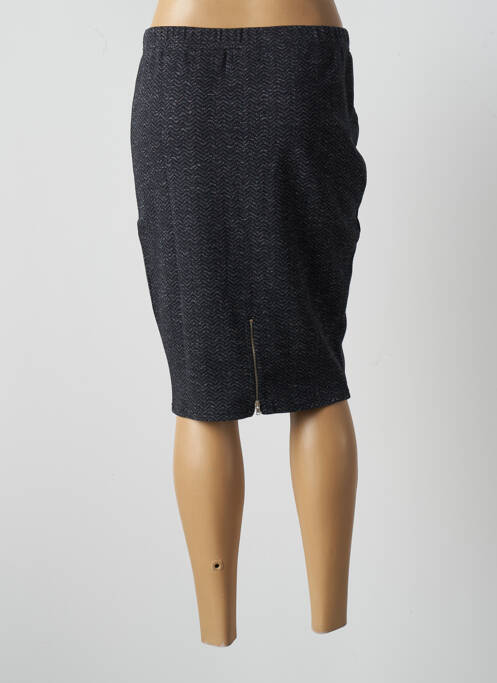 Jupe mi-longue coupe droite gris MASAI femme
