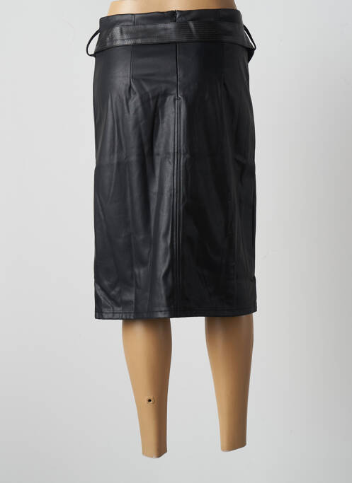 Jupe mi-longue noir FRED SABATIER pour femme