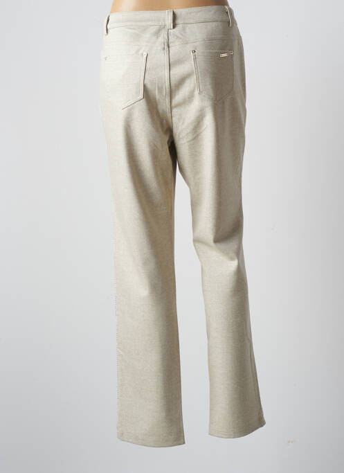 Pantalon droit beige FRED SABATIER pour femme