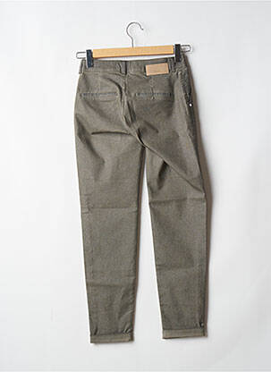 Pantalon slim stretch taille normale vert EVA KAYAN femme