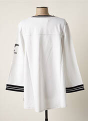 Sweat-shirt blanc ELISA CAVALETTI pour femme seconde vue
