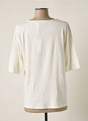 T-shirt beige JUST WHITE pour femme seconde vue