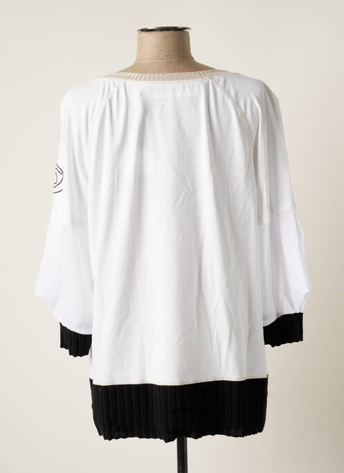 Top blanc DANIELA DALLAVALLE pour femme