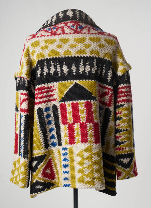 Veste casual vert FRANCK ANNA pour femme