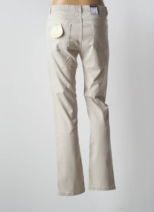 Pantalon droit beige ZERRES pour femme
