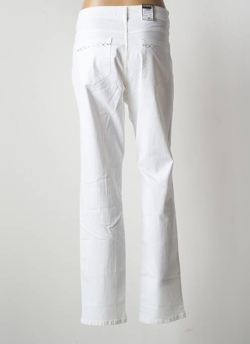 Pantalon droit blanc ZERRES pour femme