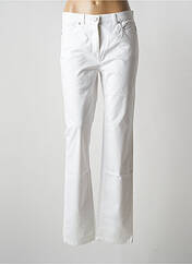 Jeans coupe slim blanc TONI pour femme seconde vue