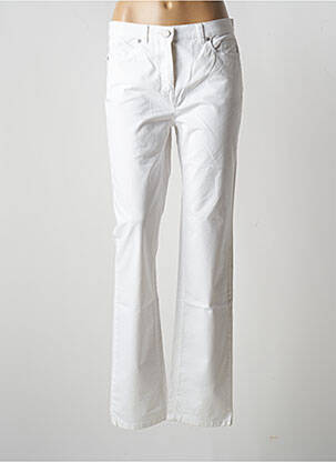 Jeans coupe slim blanc TONI pour femme