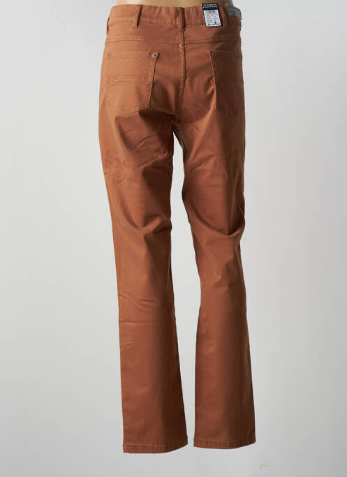 Pantalon droit marron ZERRES pour femme