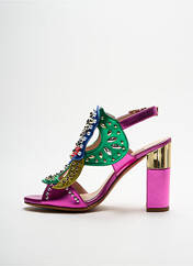 Sandales/Nu pieds violet ALBANO pour femme seconde vue