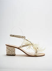 Sandales/Nu pieds beige FLORENTINO pour femme seconde vue