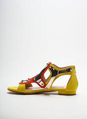 Sandales/Nu pieds jaune ALBANO pour femme seconde vue
