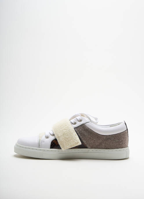 Baskets blanc FRIENDLY FIRE pour femme