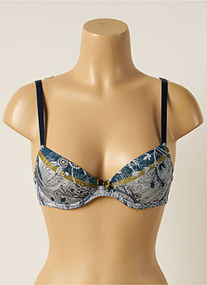Soutien-gorge haut soutien-gorge moulé haut soutien-gorge moulé bleu ANTIGEL femme