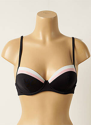 Soutien-gorge effet matière satinée haut soutien-gorge moulé noir ESPRIT femme