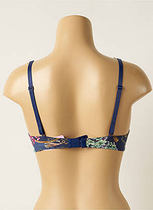 Soutien-gorge avec armature bleu ANTIGEL femme