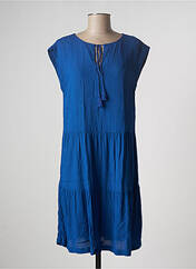 Robe mi-longue bleu LILI & CAROLINE pour femme seconde vue