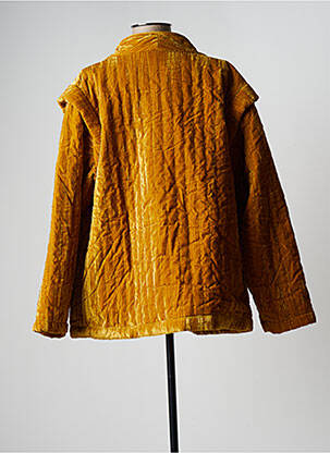Veste casual coupe droite jaune LA PETITE ETOILE femme