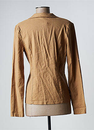 Blazer coupe cintrée beige HBT femme