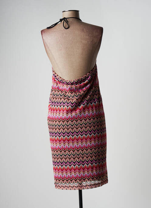 Robe mi-longue rouge VERO MODA pour femme