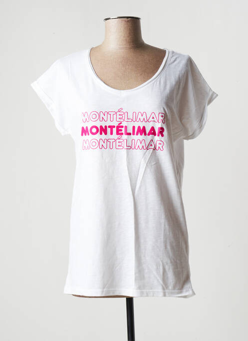 T-shirt blanc ANOUK ET NINON pour femme