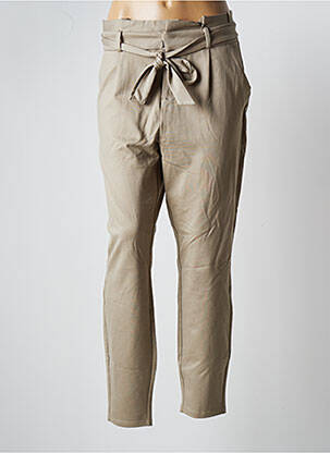 Pantalon slim taille haute taille haute vert VERO MODA femme
