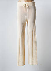 Pantalon large beige PIECES pour femme seconde vue