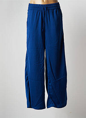Pantalon large bleu VERO MODA pour femme