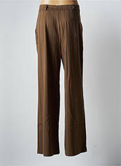 Pantalon large marron BSB pour femme seconde vue