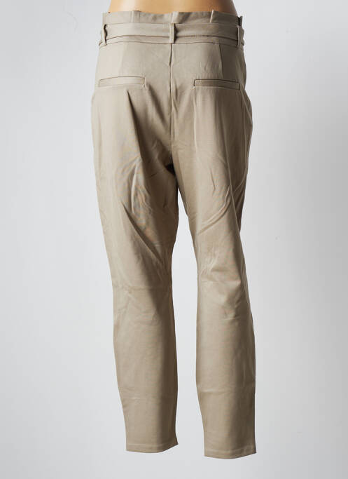 Pantalon slim stretch taille haute vert VERO MODA femme