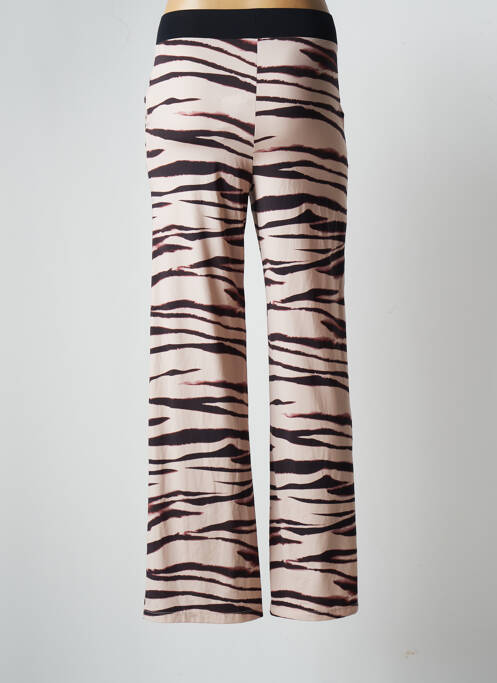 Pantalon large beige HBT pour femme