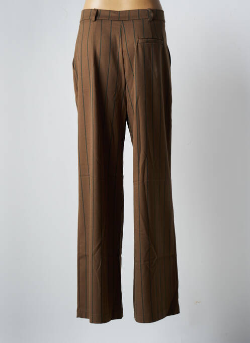 Pantalon large marron BSB pour femme