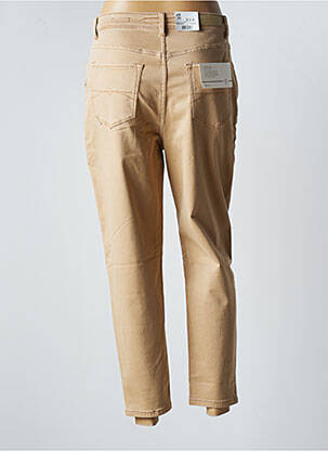 Pantalon 7/8 taille haute taille haute beige SALSA femme