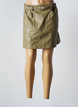 Jupe courte poches vert ONLY femme