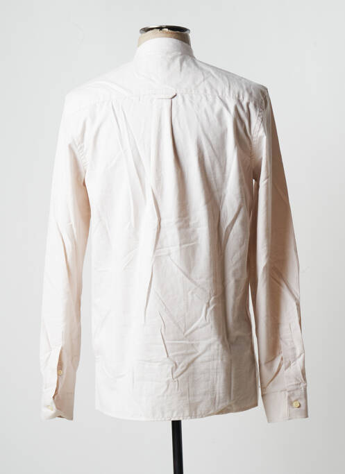 Chemise manches longues beige LYLE & SCOTT pour homme