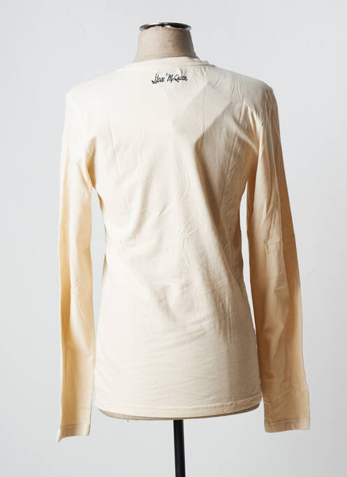 T-shirt beige HERO SEVEN pour homme