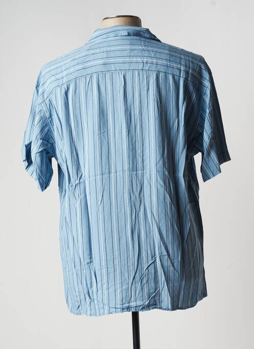 Chemise manches courtes bleu JACK & JONES pour homme