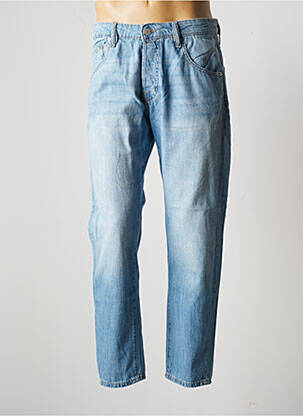 Jeans coupe droite bleu JACK & JONES pour homme