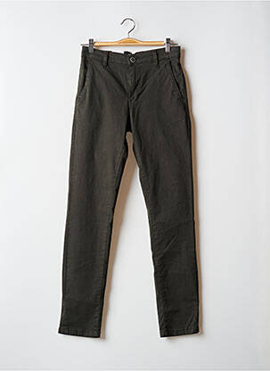 Pantalon slim tissage popeline taille normale vert JACK & JONES homme