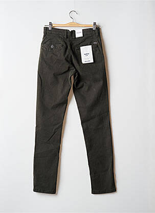 Pantalon slim tissage popeline taille normale vert JACK & JONES homme